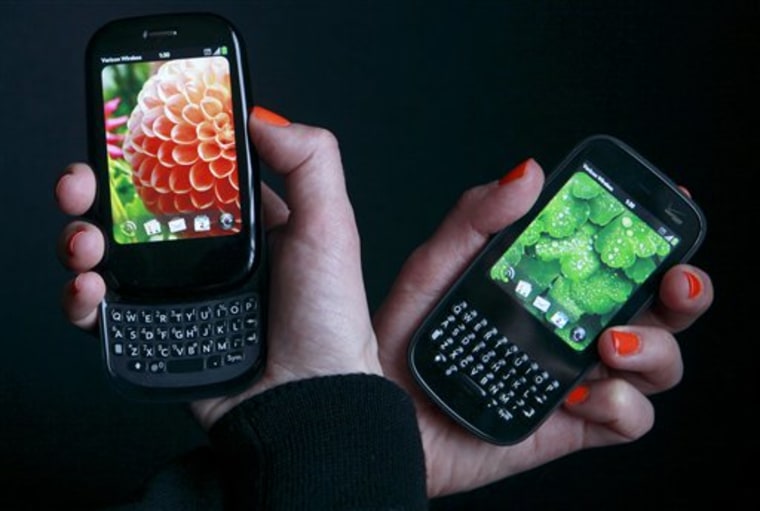 The Palm Pre Plus, left, and the Palm Pixi Plus will be discontinued along with HP's tablet computer. Just two years ago, HP spent $1.8 billion on smartphone maker Palm, which gave HP the webOS software that has been praised by critics but largely been ignored by the marketplace. 